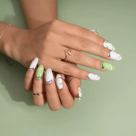 Alien Presson Nails Set