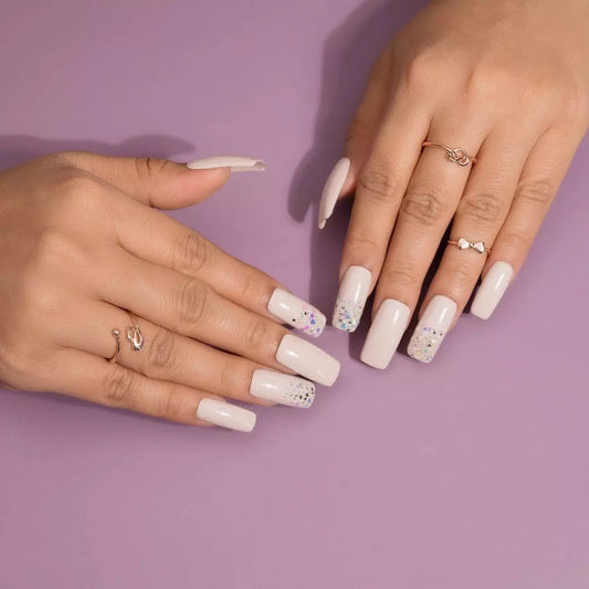 Glittery Glitter Presson Nails Set