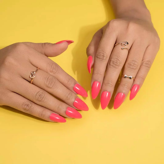 Oh so Pink Press On Nails Set