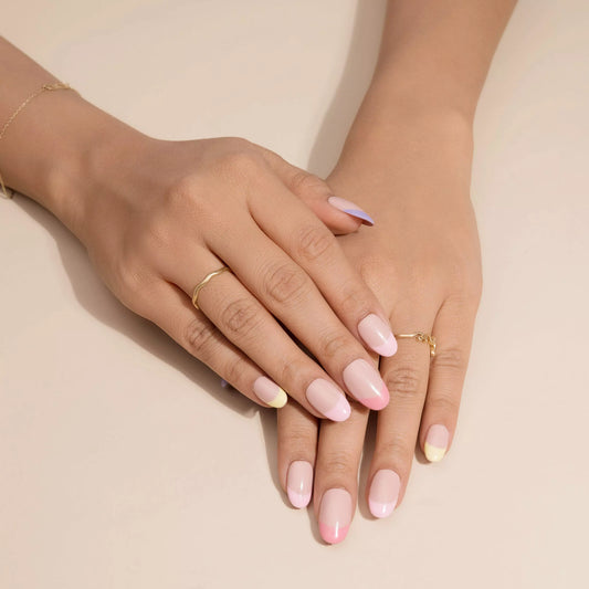 Multicolored Presson Nails Set