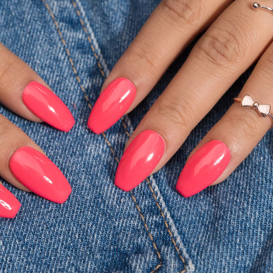 Pink Bonanza Press on Nails Set