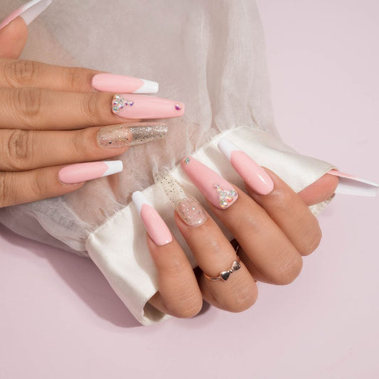 Heartfelt Harmony Pack OF 3 Gel Presson Nails Set