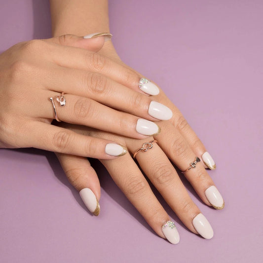 Wedding French Nails