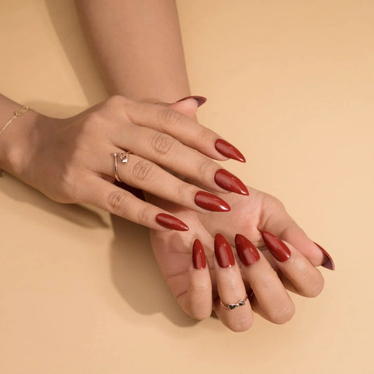 Plain Chocolate Candy Presson Nails