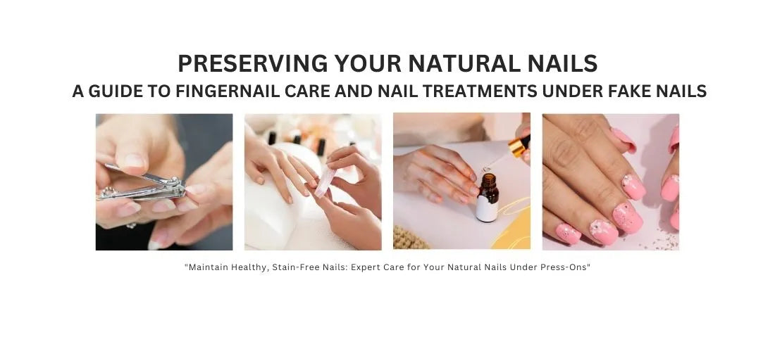 A Guide to Fingernail Care and Nail Treatments under Fake Nails