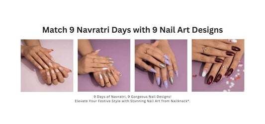 Navratri Nail Art Designs 