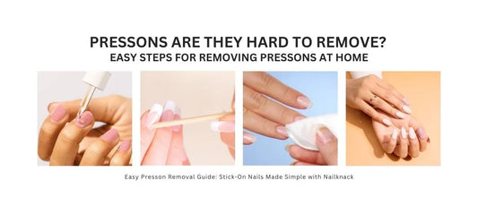 Discover easy to do, at home process on how to remove pressons 