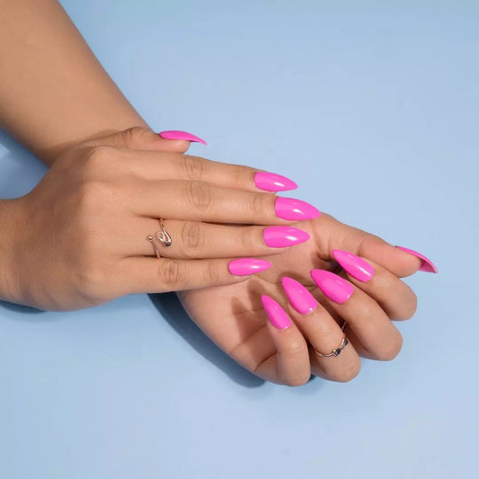 Pink Pink Pink Presson Nails Set