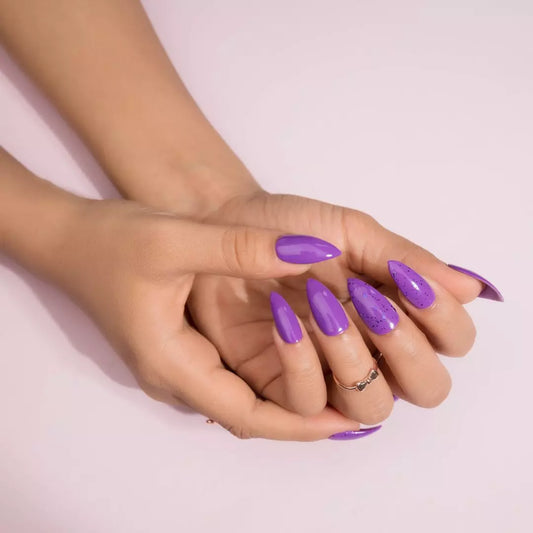 Purple Lolita Press on Nails Set