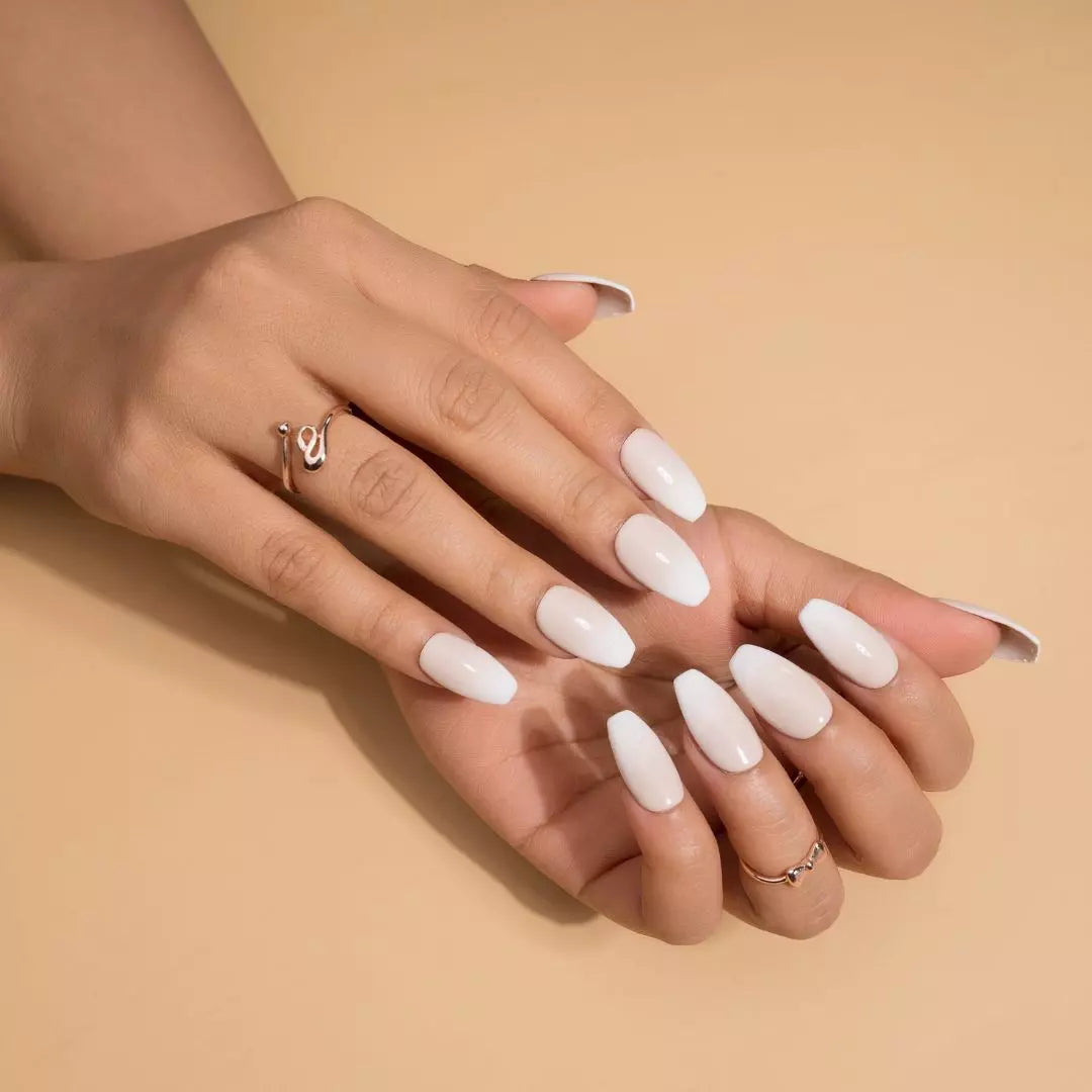 French Ombre Nude Fake Nails Set