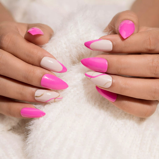 Pink is my Fav! Artificial Nails Set
