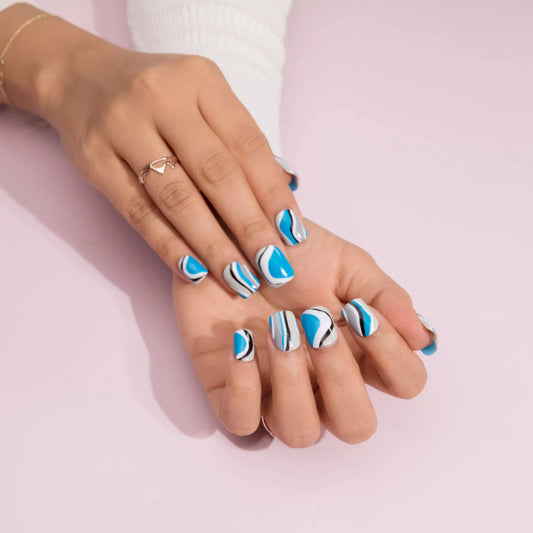 Oh my Swirlies! Presson Nails Set