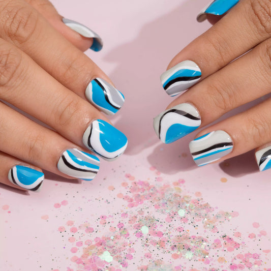 Oh my Swirlies! Presson Nails Set