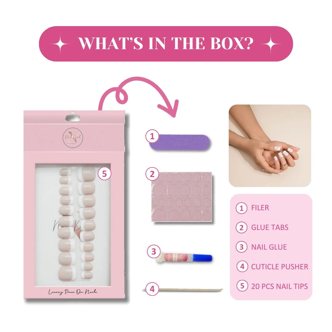 Short French Nails Kit