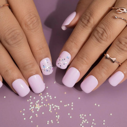 Oh So Calm Lavender Press On Nails Set