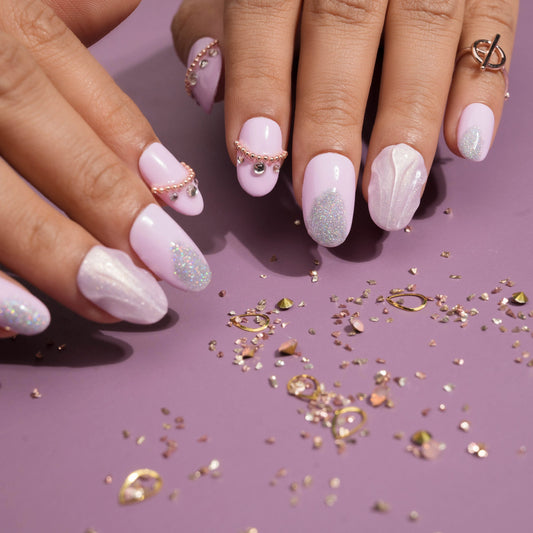 Pink Unicorn Wonderland Press-On Nails Set